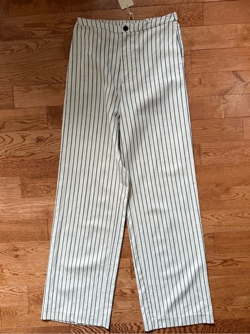 Part Two NWT Eleana striped linen rich trousers, size 36